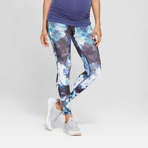 Isabel Maternity Floral Print Active Leggings